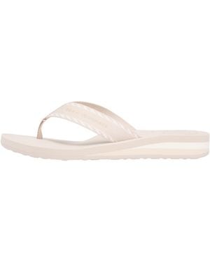 Tommy Hilfiger Hilfiger Webbing Beach Sandal Fw0fw09038 Flip Flops - Black