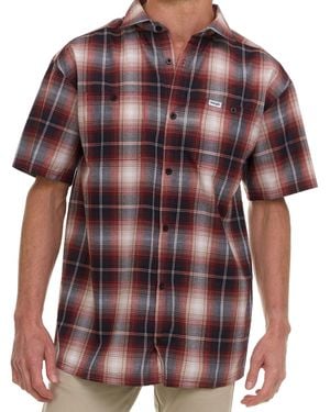 Wrangler Hemd mit Knopfleiste für - Rot