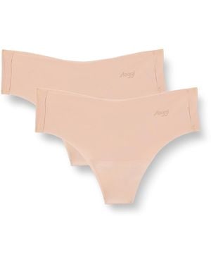 Sloggi Zero Microfibre 2.0 Hhipstring 2p Briefs - White