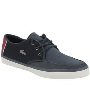 Lacoste 's Sevrin 416 2 Cam Nvy Lth Cnv 7 32cam0098003 Trainers Blue