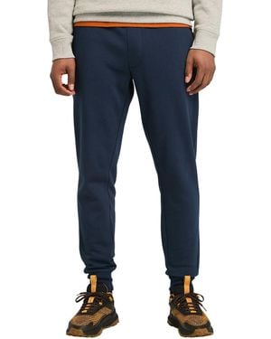 Timberland Pantaloni da Uomo con Rovescio Spazzolato Exeter River Blu Taglia L Codice TB0A2CN7Z02
