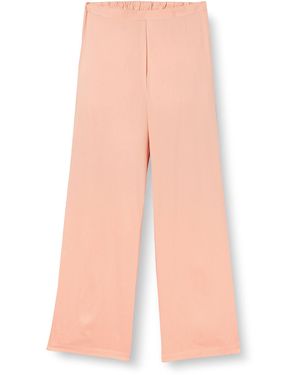Calvin Klein Pantalón de Pijama Largo de para Mujer Sleep Pant - Rosa