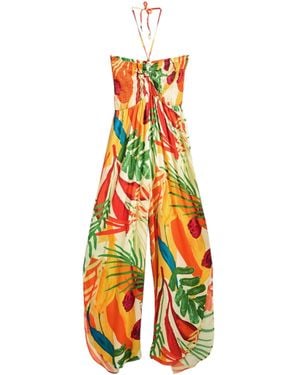 Desigual Standard Swim_bahamas Jampsuit White