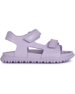 Geox J Sandal Fusbetto Gi - Viola