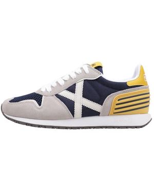 Munich Massana Club Platte Sportschoenen Voor - Blauw