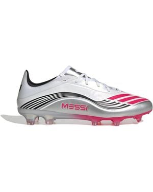 adidas S F50 Pro Adults Firm Ground Football Boots White/red 9.5 Uk - Multicolour