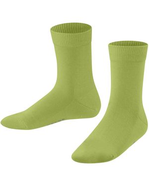 FALKE Family K So Cotone Sostenibile Tinta Unita - Verde