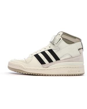 adidas Forum Mid Ecru Trainers - Natural