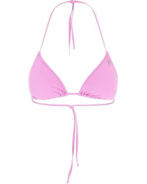Guess Bikini Oberteil abnehmbar Padded Triangle E4GJ00LY00K Lila Violett - Pink