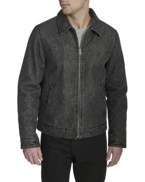 Levi's Western Jacket With Sherpa Lined Collar - Black