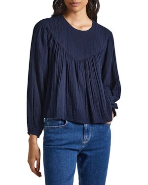 Pepe Jeans Inna, Blusa Donna, Blu