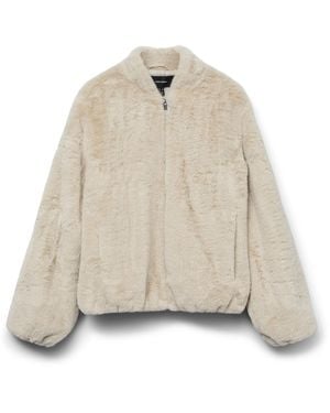 Vero Moda Vmsonjaliga Short Jacket Ga Boo - Natur