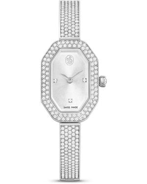 Swarovski Orologio Analogico al Quarzo Donna con Cinturino in Acciaio Inossidabile 5672977 - Bianco
