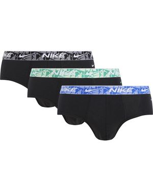 Nike Slip in cotone stretch per tutti i giorni - Nero