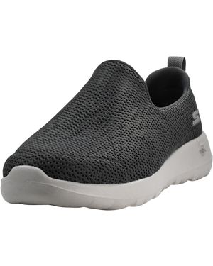 Skechers Go Max-Athletic Air Mesh Slip on Scarpe da passeggio da uomo - Nero