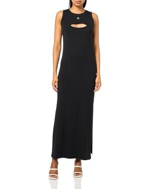 HUGO Ivy Long Lounge Dress - Black