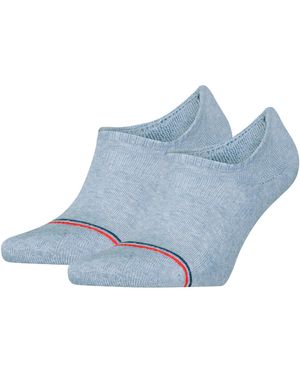 Tommy Hilfiger Footie Socken - Blau