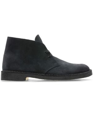Clarks Desert Boot - G, 3 Navy Suede, 39.5 EU - Nero