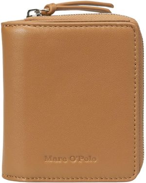 Marc O' Polo Cally Combi Portafoglio Wallet M True Camel - Marrone