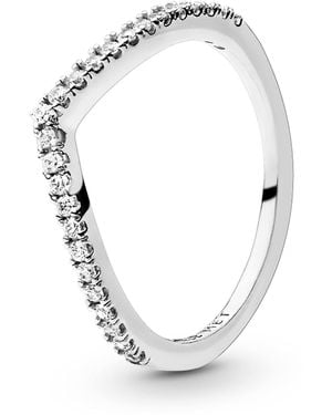 PANDORA Prinses Wishbone Ring - Meerkleurig