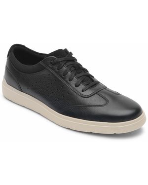 Rockport Total Motion Court T-Toe Oxford - Schwarz