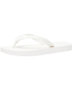 Tommy Hilfiger Flip Flops Donna Logo Infradito - Nero