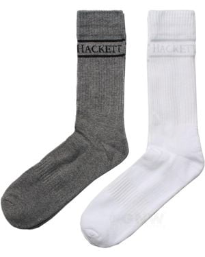 Hackett White & - Grey