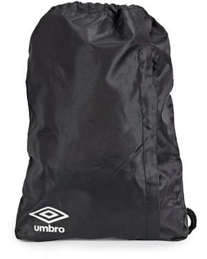 Umbro Team Training 2 Drawstring Bag - Black