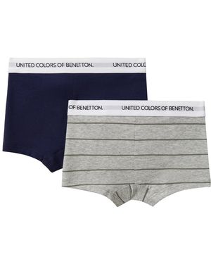 Benetton Set 2 Boxer - Grigio