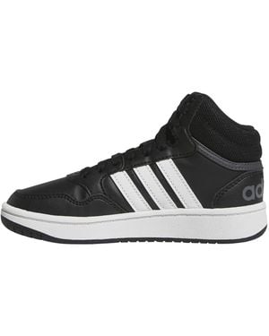 adidas Hoops Mid 3.0 K - Zwart