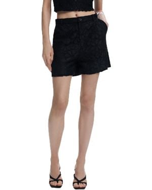 Desigual Short_lace Black