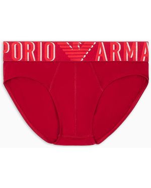 Emporio Armani Brief Boxershorts - Rot