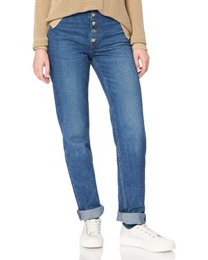 Tommy Hilfiger Nieuwe Klassieke Rechte Hw Pure Broek Voor - Blauw