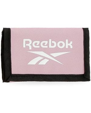Reebok Boston Cartera con Monedero Rosa 13x8x2,5 cms Poliéster by Joumma Bags