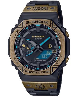 G-Shock Orologio Analogico-Digitale al Quarzo da Uomo con Cinturino in Nero GM-B2100LL-1AER - Grigio