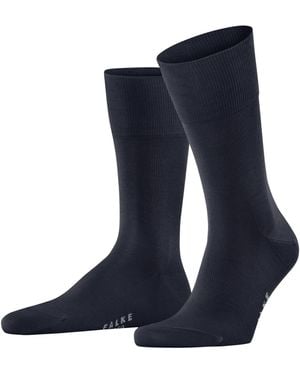 FALKE Tiago M SO sostenibili Cotone Filo di Scozia Tinta Unita 1 Paio Calzini - Blu
