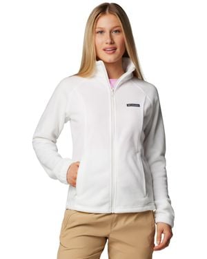 Columbia Benton Springs Full Zip Full Zip Fleece Jacket - White