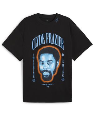 PUMA Clyde Forever Basketball Shirt - Black