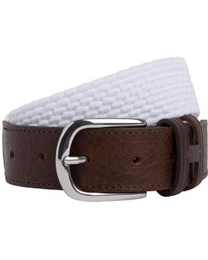 Hackett Parachute Belt Gürtel - Weiß