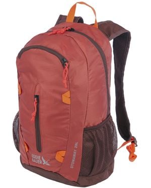Eddie Bauer Stowaway Packable Backpack-Made from Ripstop Polyester Zaini da Trekking - Rosso