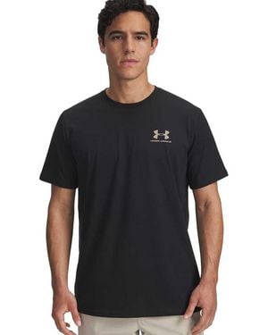 Under Armour Sportstyle Left Chest Short Sleeve T-shirt, - Black