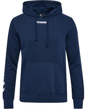 Hummel Verstellbare Taille Hoodie Hmlelemental Multisport Größe Xl - Blau