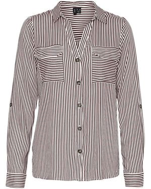 Vero Moda Vmbumpy L/S Shirt New Wvn Ga Noos Camicia da Donna - Multicolore