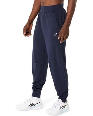 Asics S Court Warm Up Tracksuit Bottoms Midnight Blue S