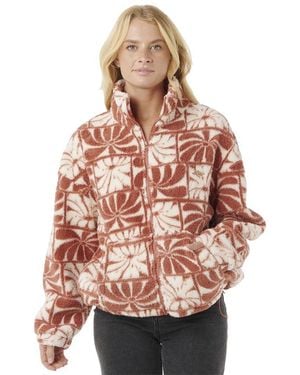 Rip Curl Fleecejacke AOTS -TY WILLIAMS POLAR FLEECE - Pink