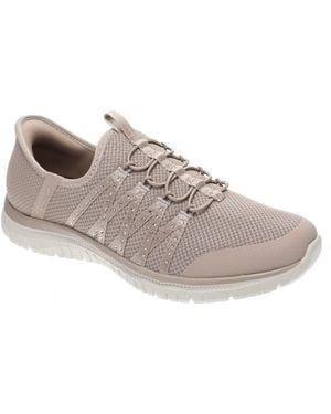 Skechers Virtue-Stunner Hands Free Slip-ins Sneaker - Grau