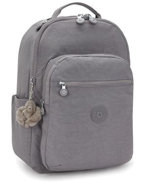 Kipling Seoul Grand Sac à Dos - Gris