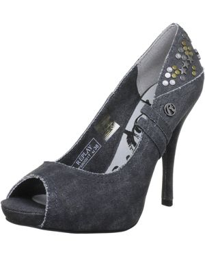 Replay Zapatos Whan Azul Denim EU 39 - Grigio