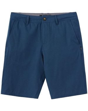 O'neill Sportswear Pantaloncini ibridi da uomo Reserve Light Check 21 - Blu