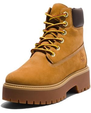Timberland Stone Street 6 Inch Lace Up Waterproof Boot - Brown